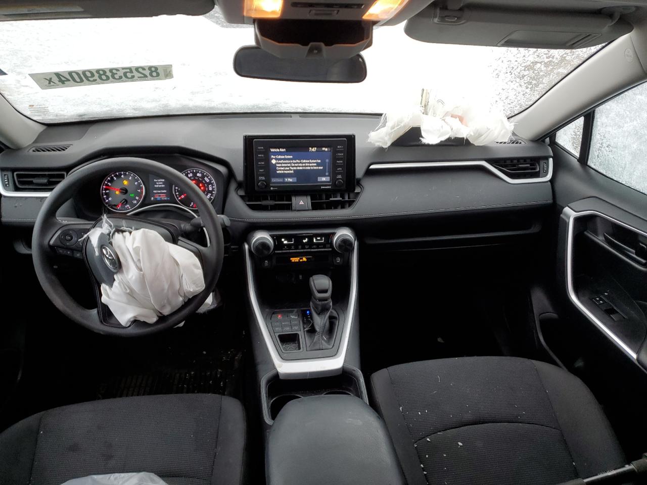 2020 Toyota RAV 4 VIN 2T3G1RFV7LW120963 Copart auction photo, front end damage thumbnail 8