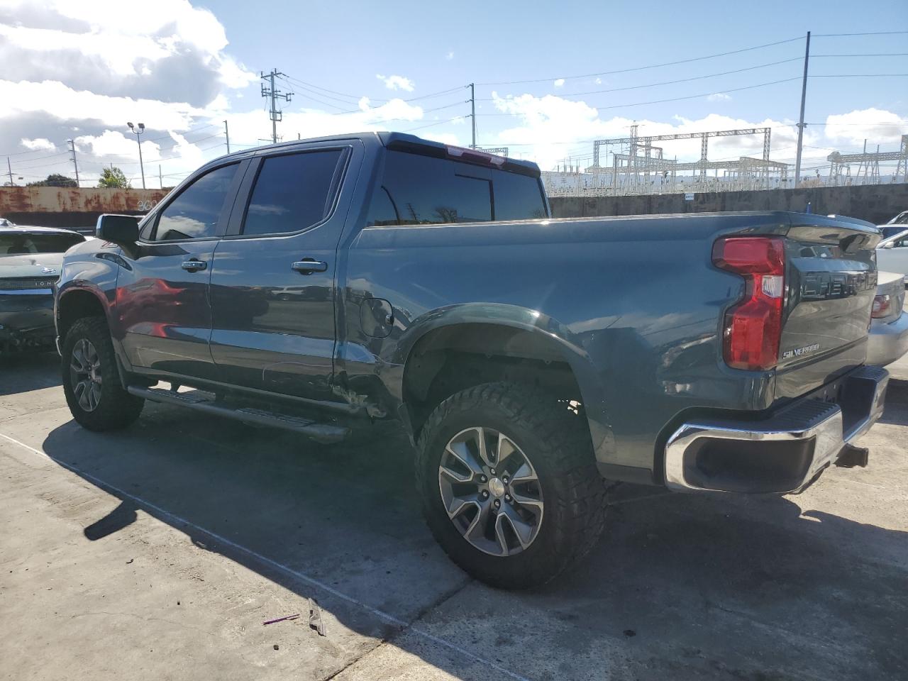 2021 Chevrolet Silverado VIN 1GCUYDED1MZ138483 Copart auction photo, undercarriage damage thumbnail 2