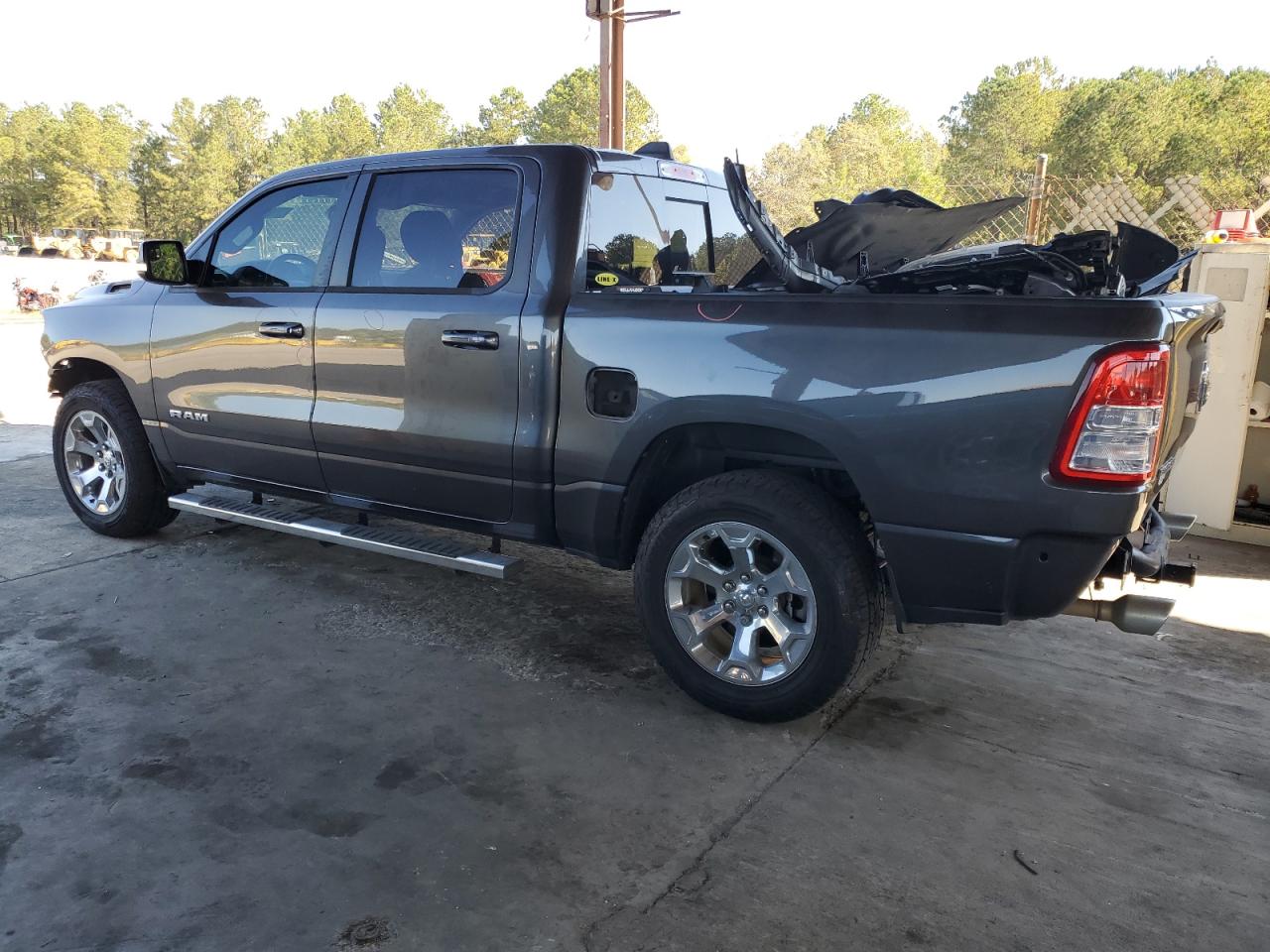 2019 RAM 1500 VIN 1C6RREFT9KN869494 Copart auction photo, all over damage thumbnail 2