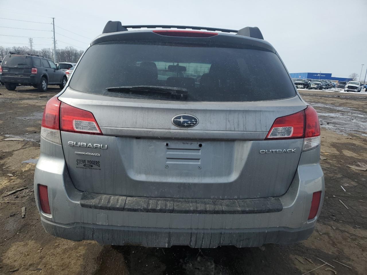 2011 Subaru Outback VIN 4S4BRCGC0B3346272 Copart auction photo, front end damage thumbnail 6