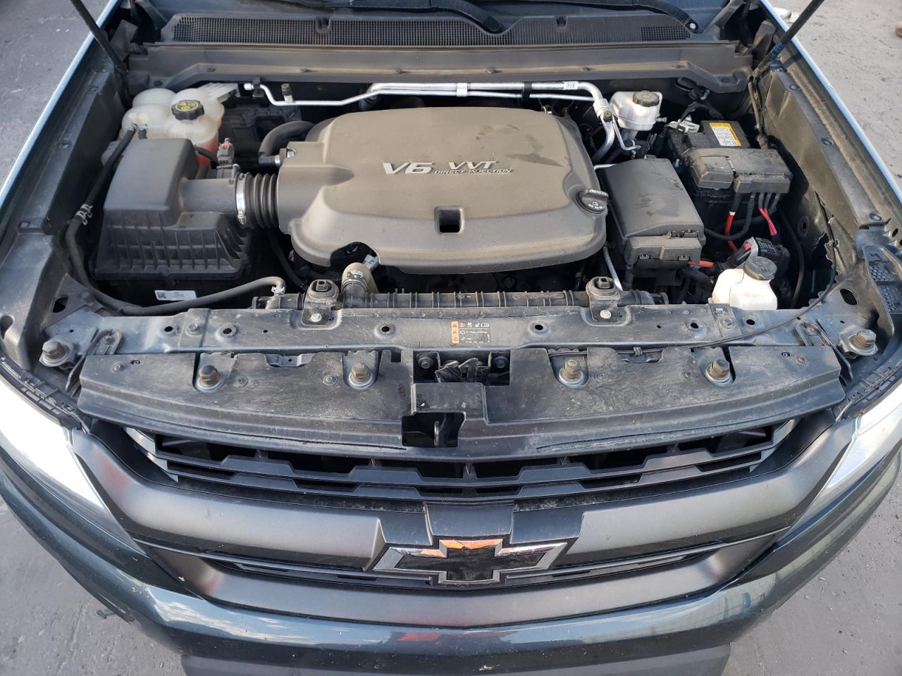 2019 Chevrolet Colorado VIN 1GCGTDEN6K1341899 Copart auction photo, rear end / front end damage thumbnail 11
