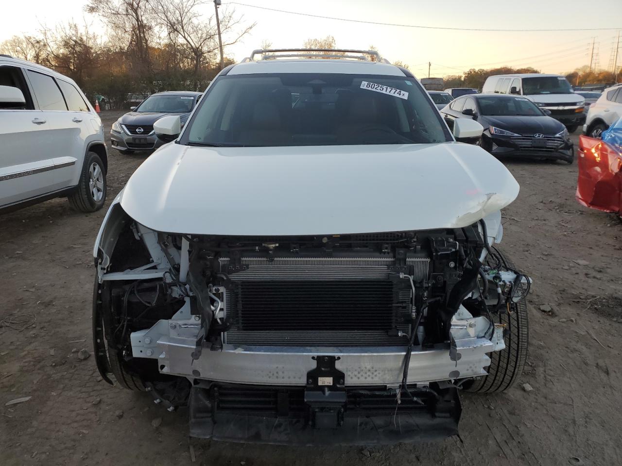 2024 Nissan Pathfinder VIN 5N1DR3DK1RC205399 Copart auction photo, front end damage thumbnail 5