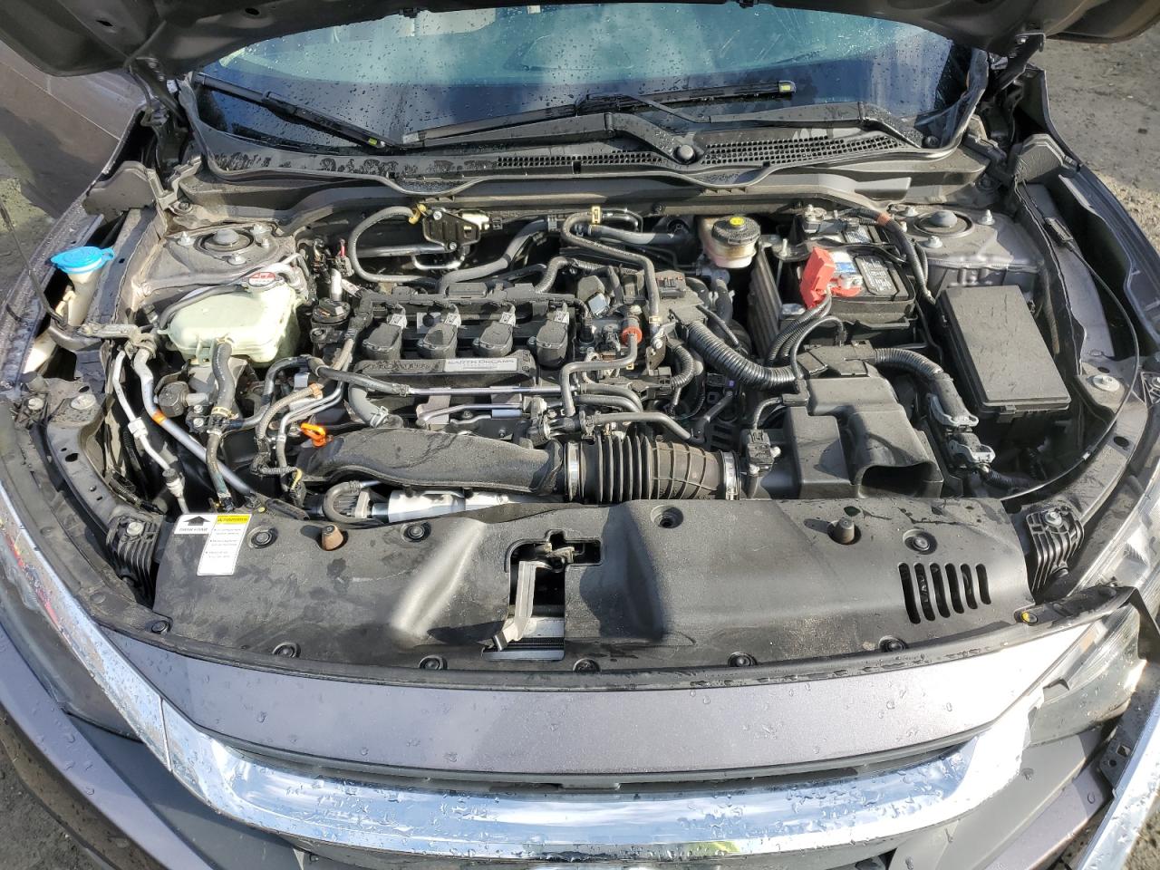 2016 Honda Civic VIN 19XFC1F95GE001322 Copart auction photo, all over damage thumbnail 13