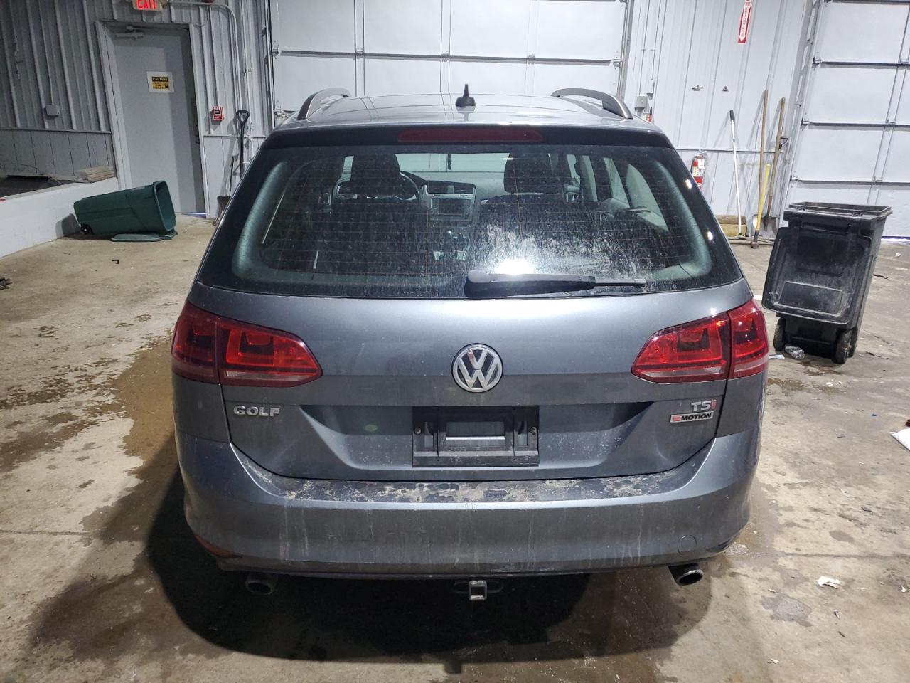 2017 Volkswagen Golf VIN 3VW017AU2HM507446 Copart auction photo, front end / side damage thumbnail 6