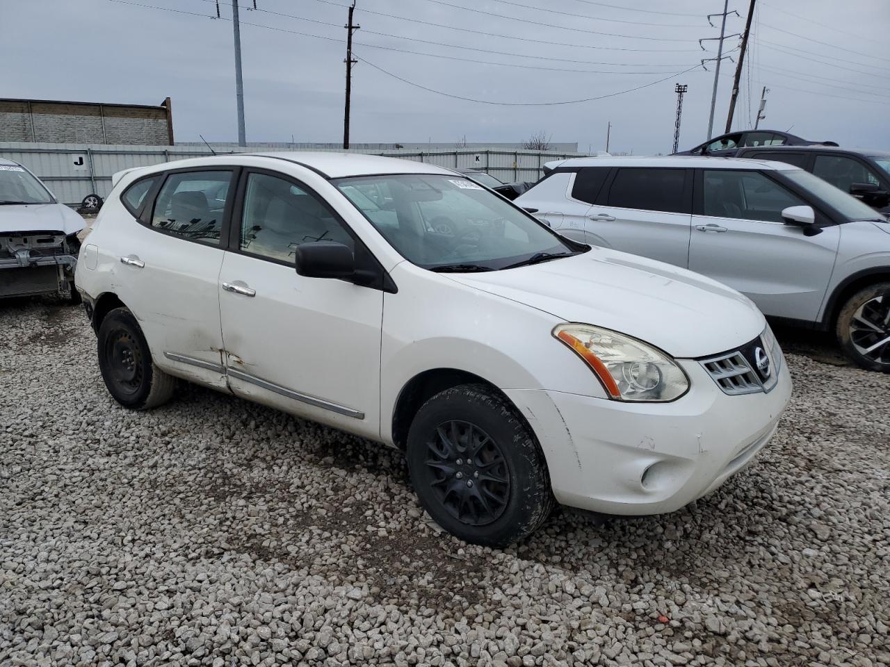 2013 Nissan Rogue VIN JN8AS5MV0DW130255 Copart auction photo, rear end damage thumbnail 4
