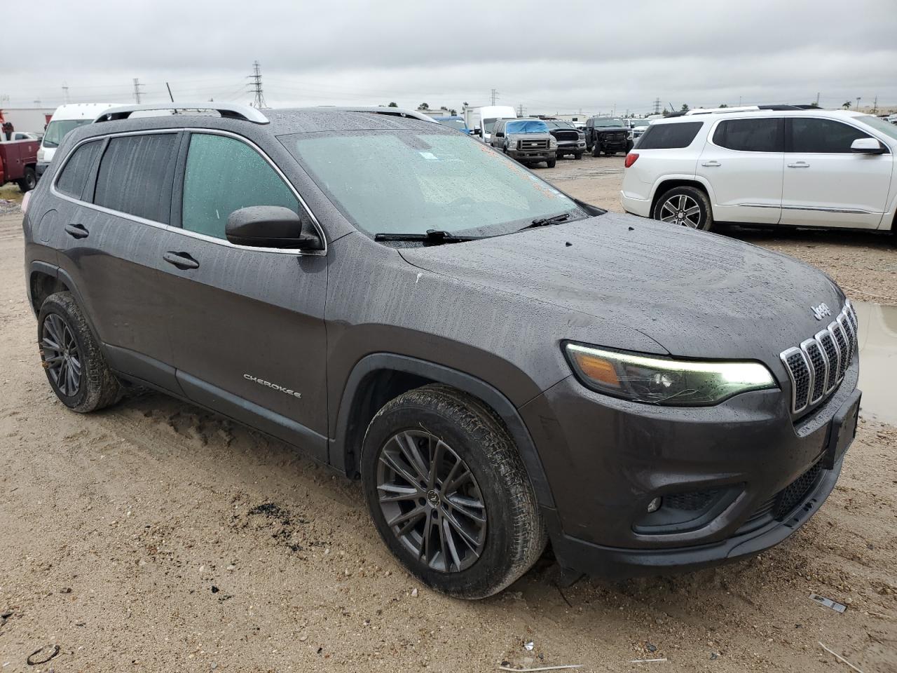 2019 Jeep Grand Cherokee VIN 1C4PJLLB5KD327354 Copart auction photo, side damage thumbnail 4