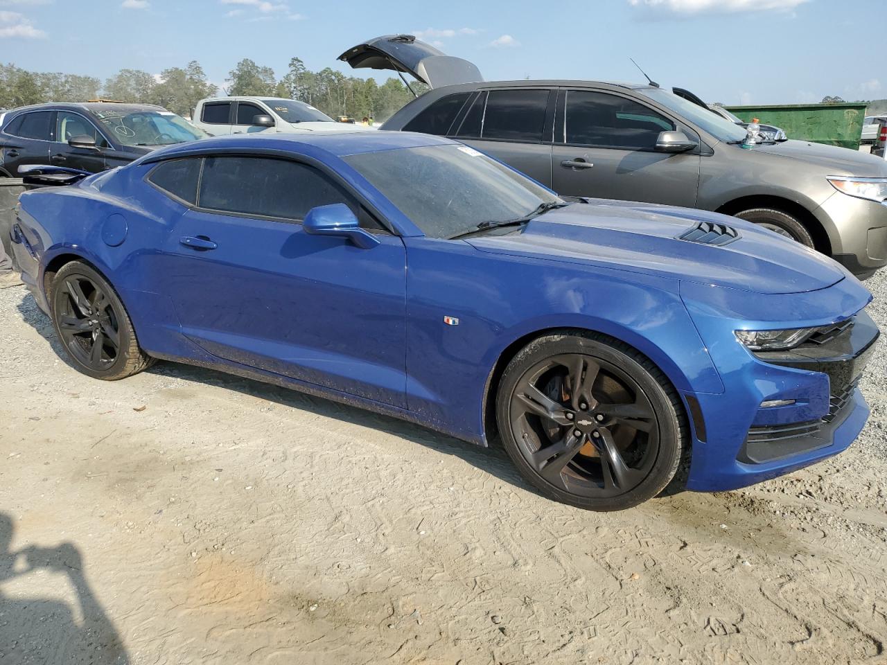 2019 Chevrolet Camaro VIN 1G1FG1R76K0143946 Copart auction photo, rear end / top/roof damage thumbnail 4