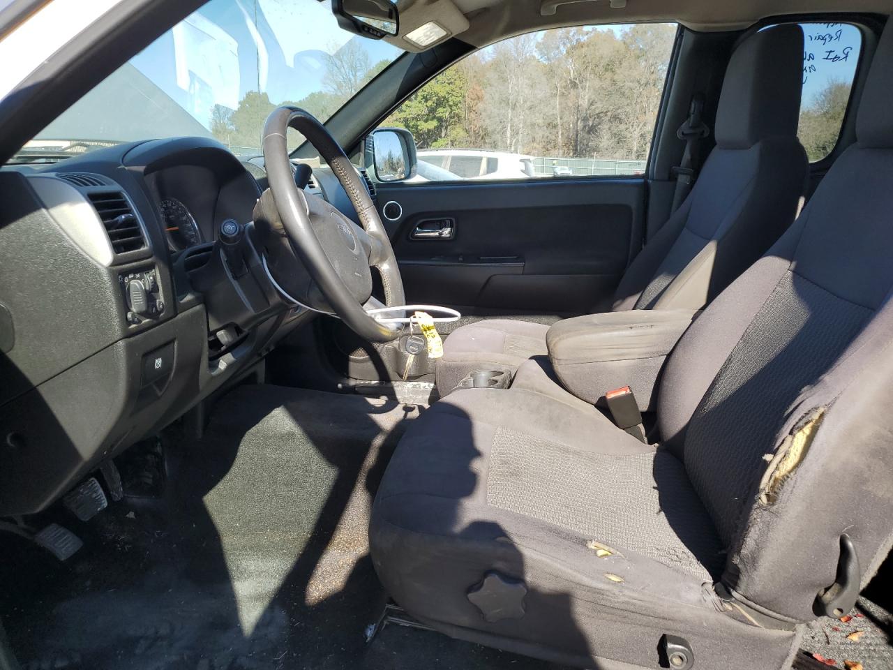 2012 GMC Canyon VIN 1GTJ5MFEXC8166354 Copart auction photo, partial repair / front end damage thumbnail 7