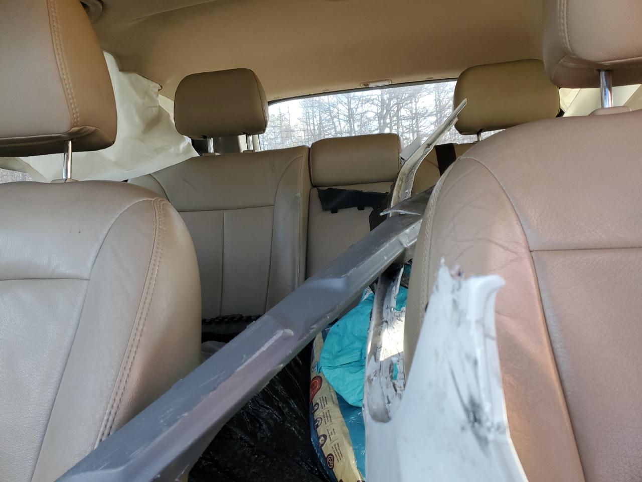 2011 Hyundai Santa Fe VIN 5XYZK3AB6BG047131 Copart auction photo, front end / side damage thumbnail 10