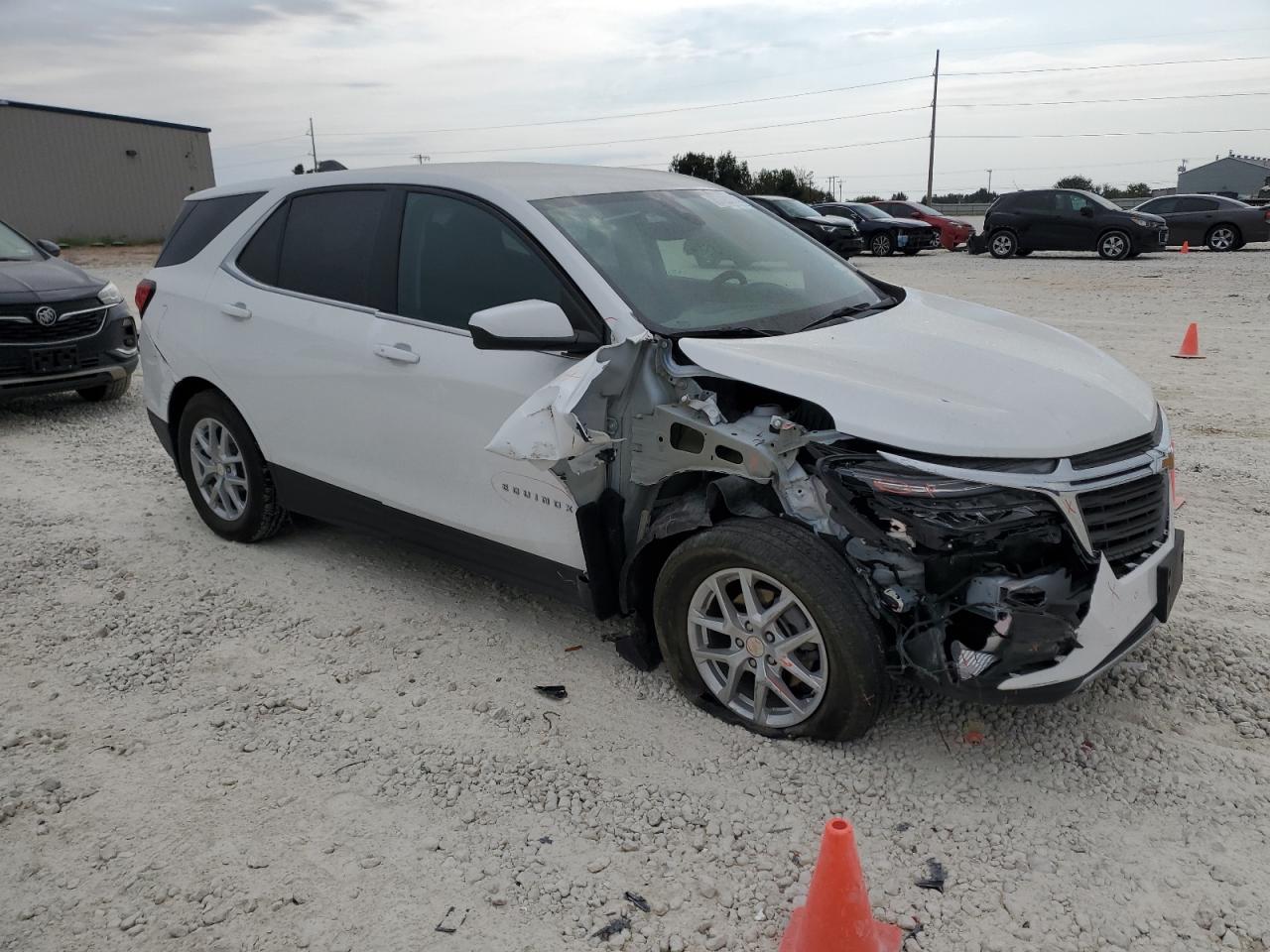 2023 Chevrolet Equinox VIN 3GNAXTEG6PS193577 Copart auction photo, front end / rear end damage thumbnail 4