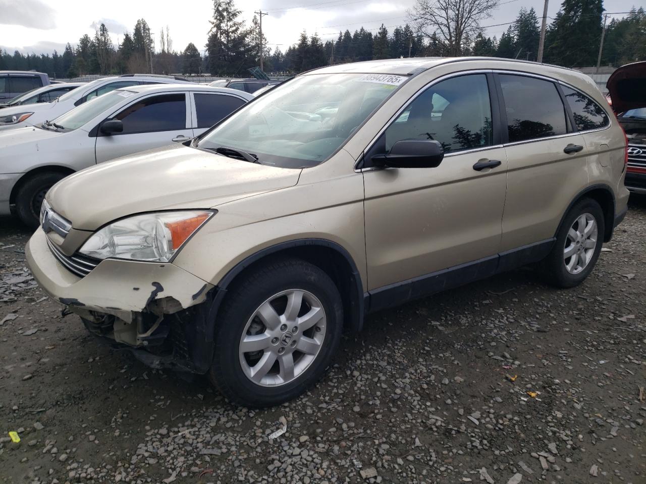 2007 Honda CR-V VIN 5J6RE48537L811911