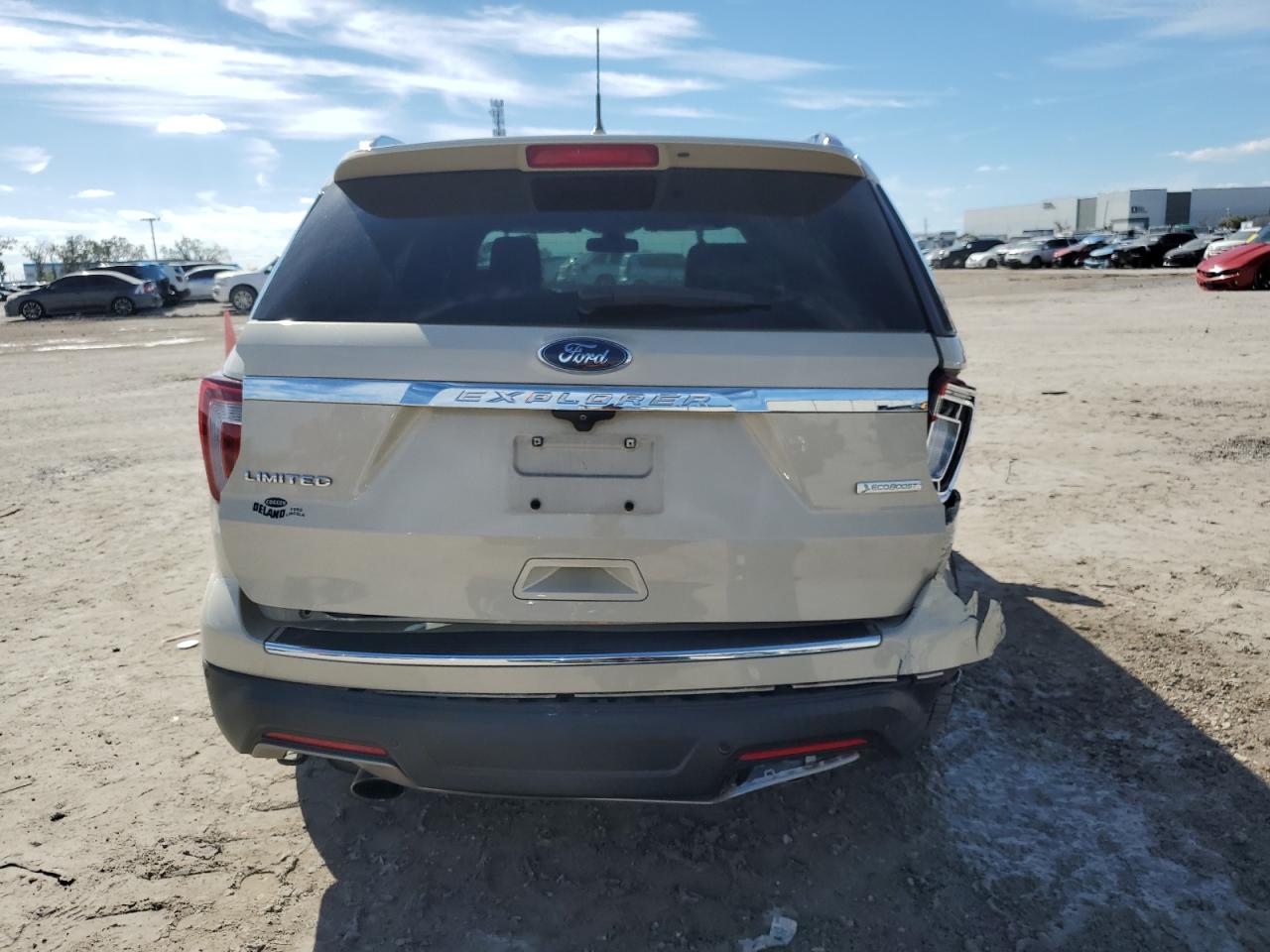 2018 Ford Explorer VIN 1FM5K7FH2JGC12361 Copart auction photo, front end / side damage thumbnail 6