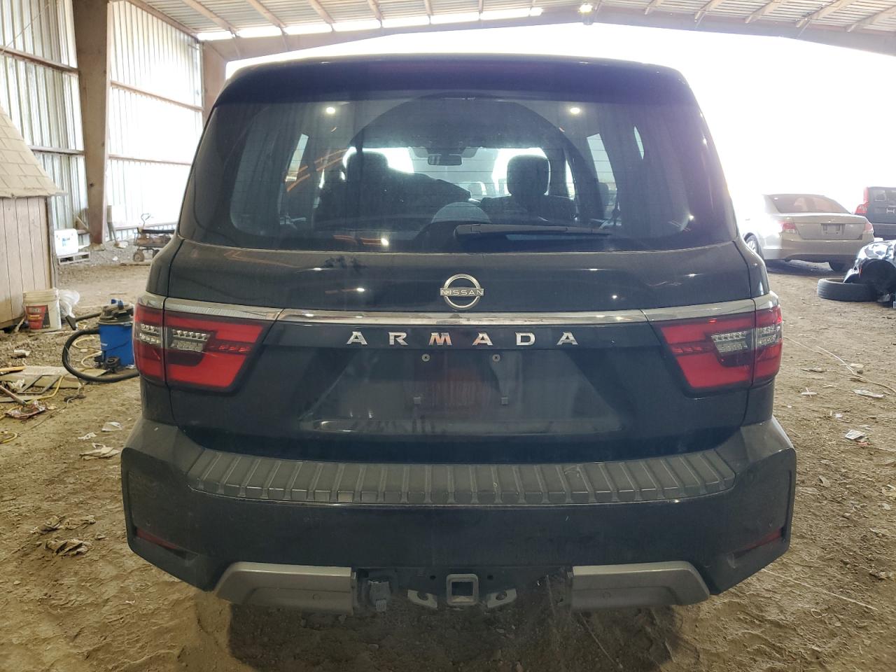 2021 Nissan Armada VIN JN8AY2AC3M9146948 Copart auction photo, front end / side damage thumbnail 6