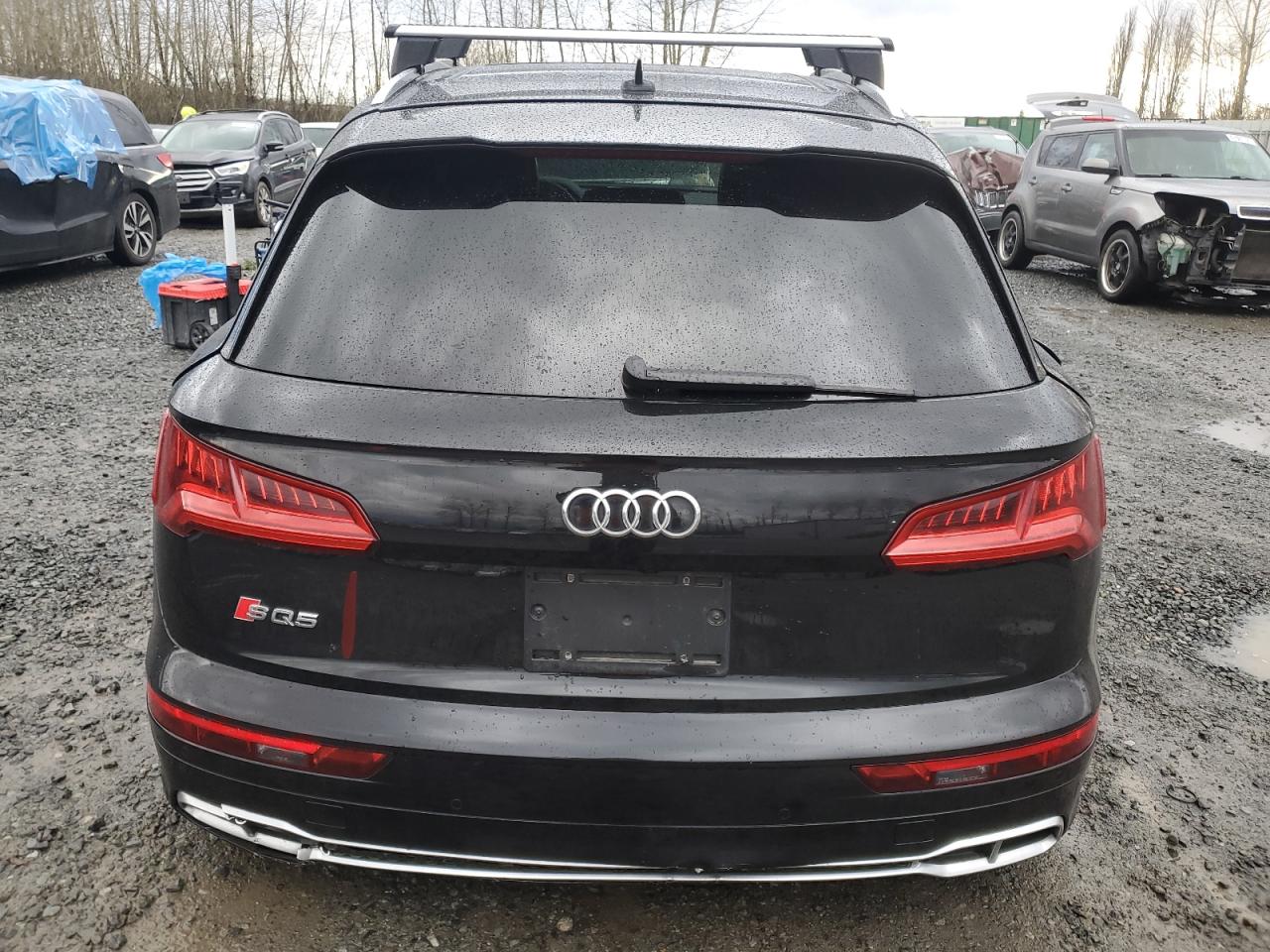 2018 Audi SQ5 VIN WA1C4AFY3J2083167 Copart auction photo, undercarriage / rear end damage thumbnail 6