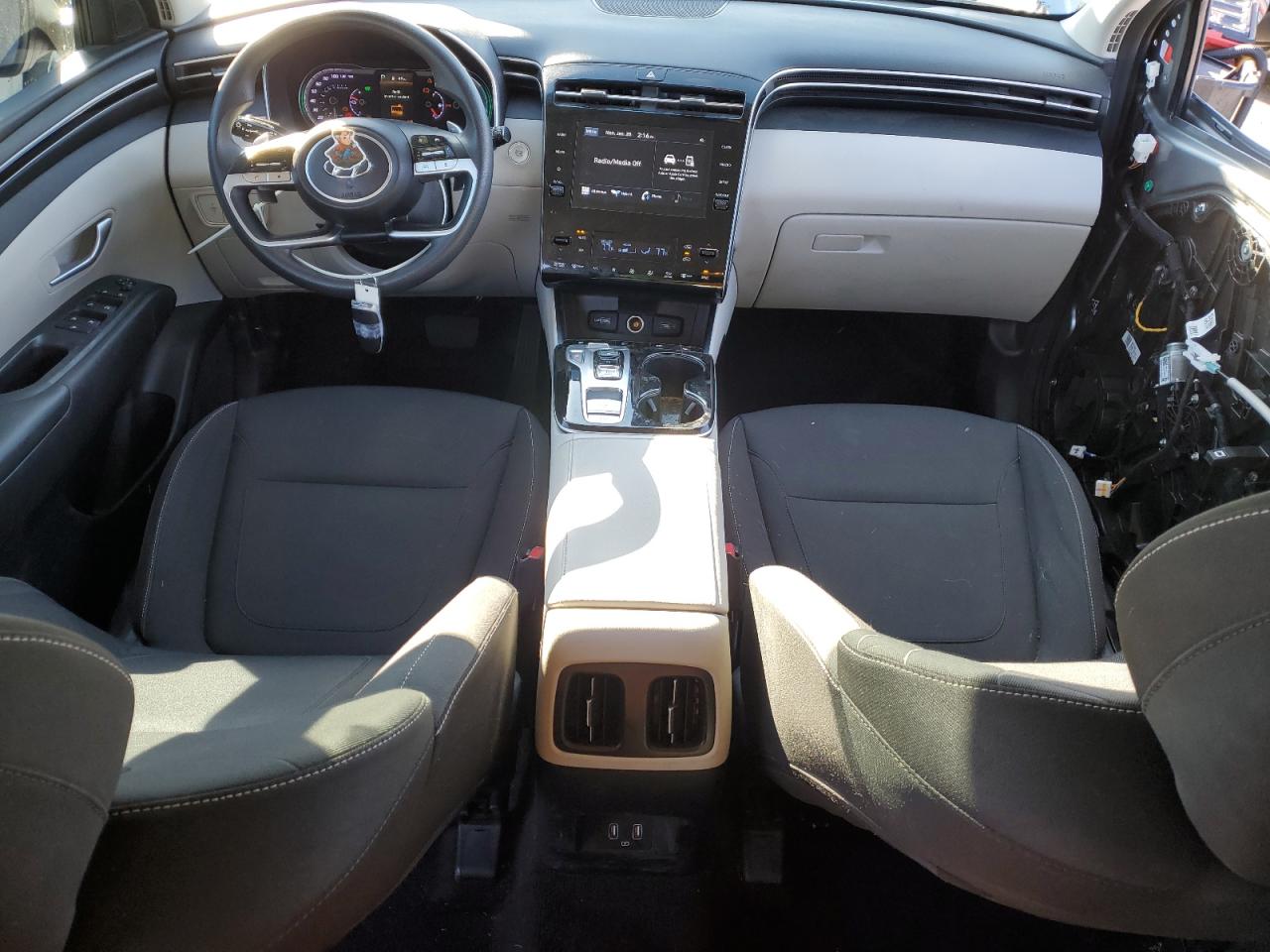 2022 Hyundai Tucson VIN KM8JBCA11NU053146 Copart auction photo, front end / side damage thumbnail 8