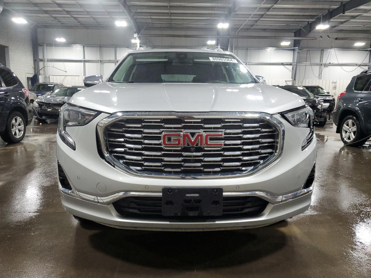 2018 GMC Terrain VIN 3GKALXEX0JL240717 Copart auction photo, side / front end damage thumbnail 5
