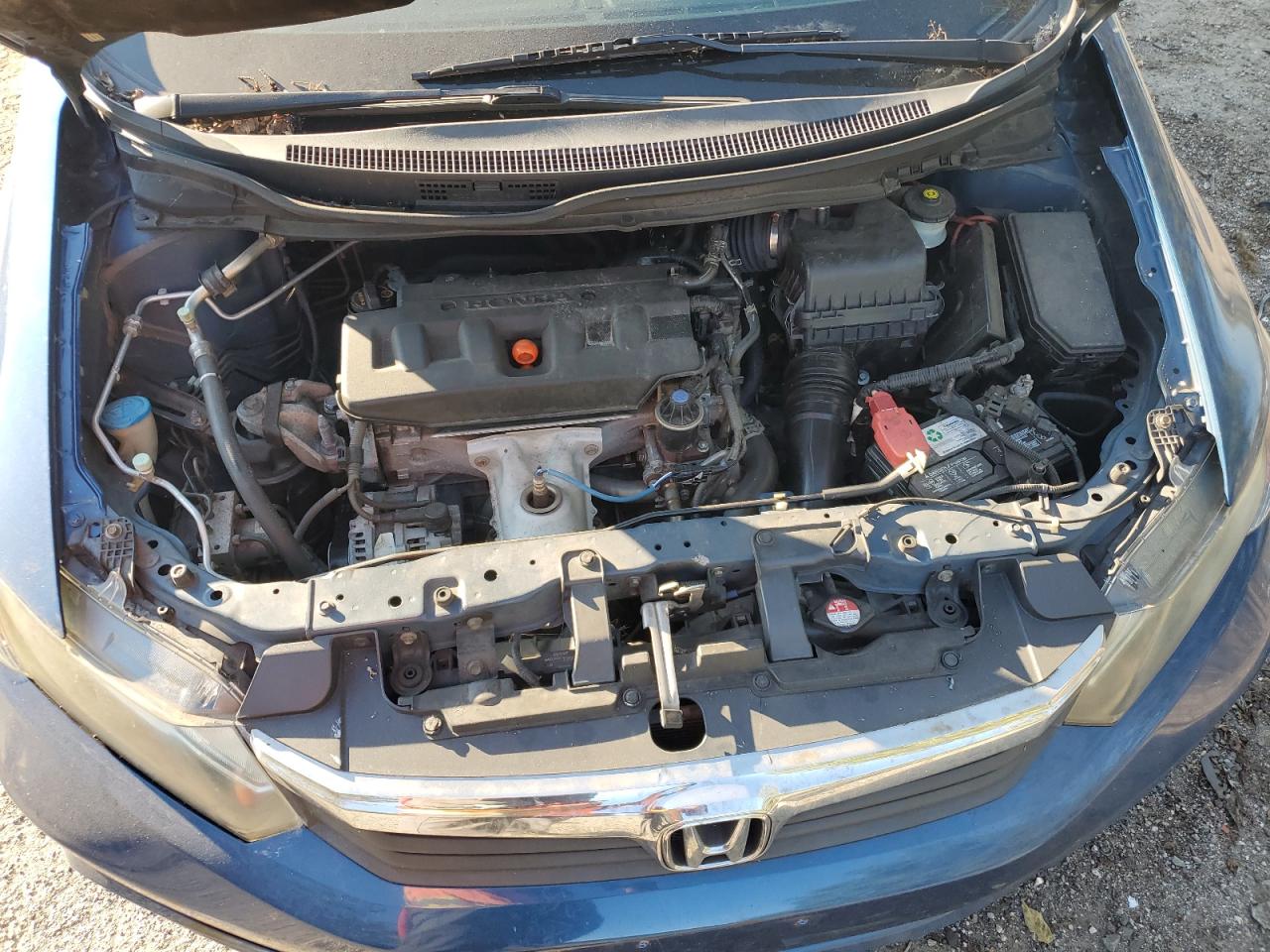 2012 Honda Civic VIN 2HGFB2F88CH532336 Copart auction photo, rear end / side damage thumbnail 12