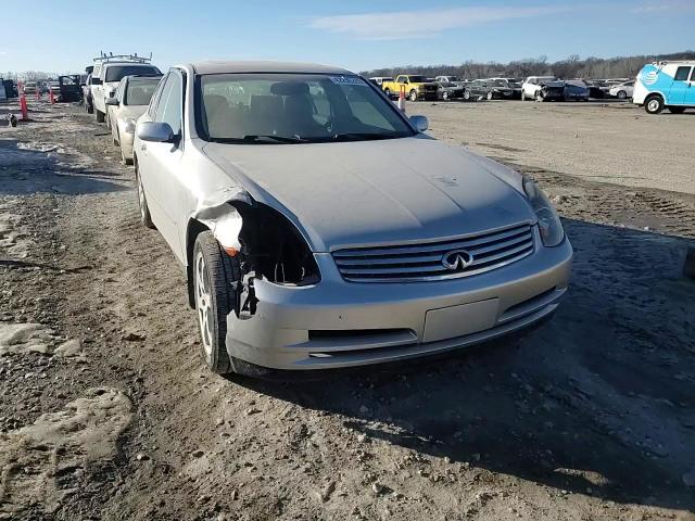 2004 Infiniti G VIN JNKCV51F84M716477 Copart auction photo, front end damage thumbnail 11