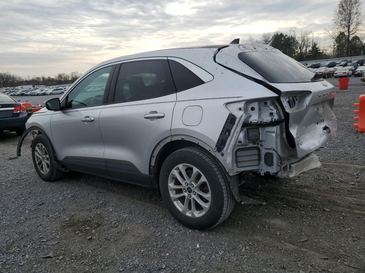 2020 Ford Escape VIN 1FMCU9G6XLUB17965 Copart auction photo, front end / rear end damage thumbnail 2