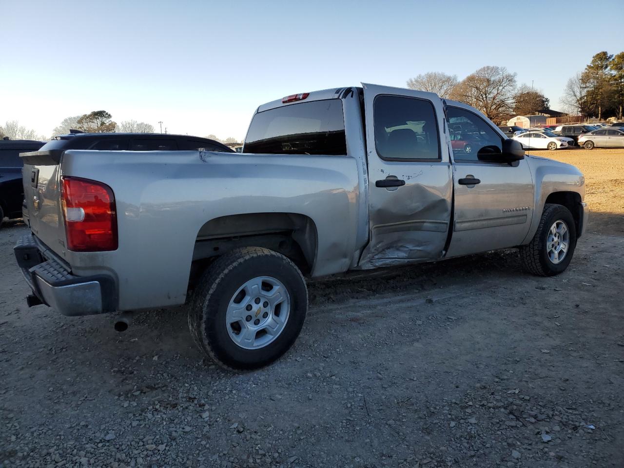 2009 Chevrolet Silverado VIN 3GCEC23J59G192571 Copart auction photo, side damage thumbnail 3