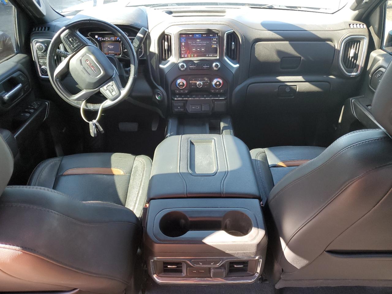 2020 GMC Sierra VIN 1GT49PEY8LF169361 Copart auction photo, top/roof damage thumbnail 8