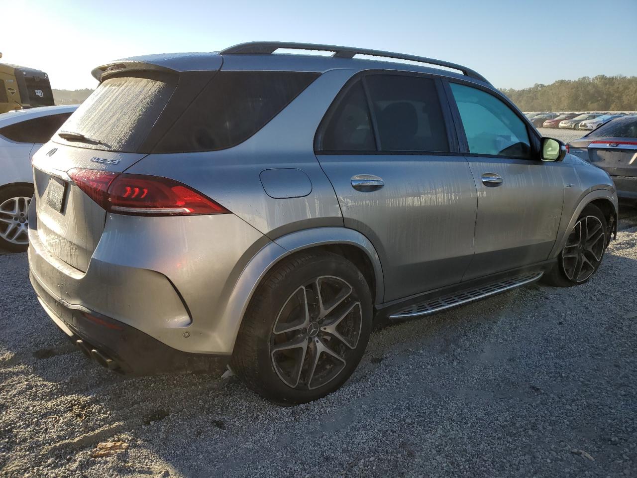2021 Mercedes-Benz GLE VIN 4JGFB6BB6MA575009 Copart auction photo, front end / undercarriage damage thumbnail 3