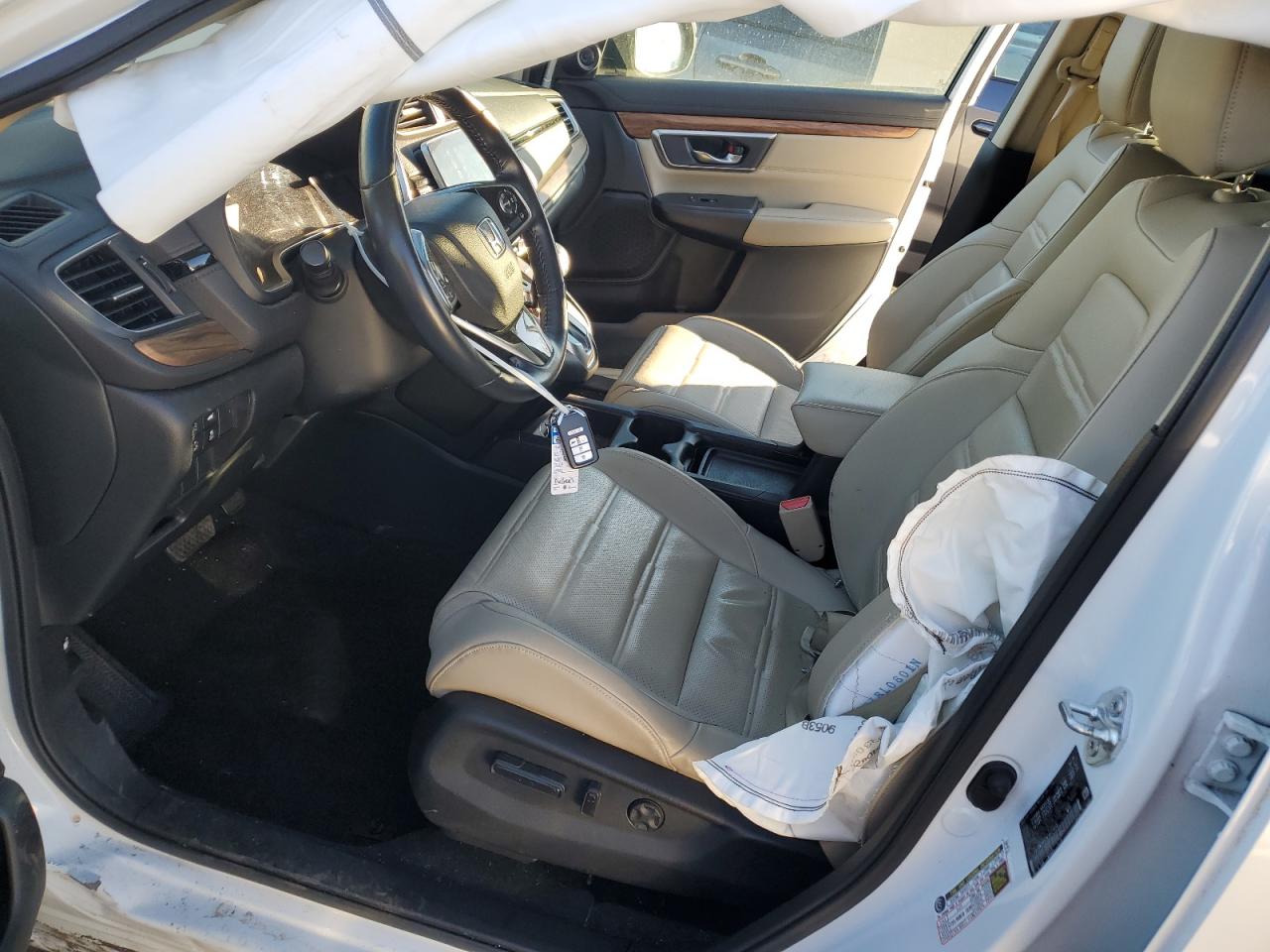 2019 Honda CR-V VIN JHLRW2H92KX021949 Copart auction photo, side damage thumbnail 7