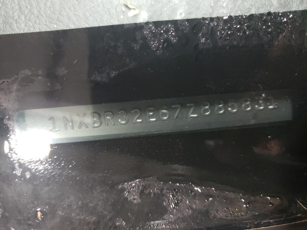 2007 Toyota Corolla VIN 1NXBR32E67Z885831 Copart auction photo, all over damage thumbnail 13