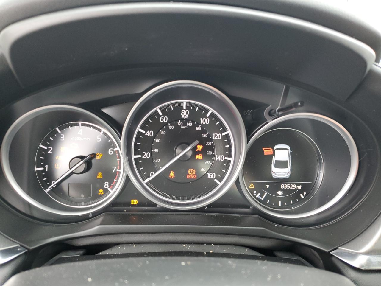 2018 Mazda 6 VIN JM1GL1WY6J1303949 Copart auction photo, front end damage thumbnail 9