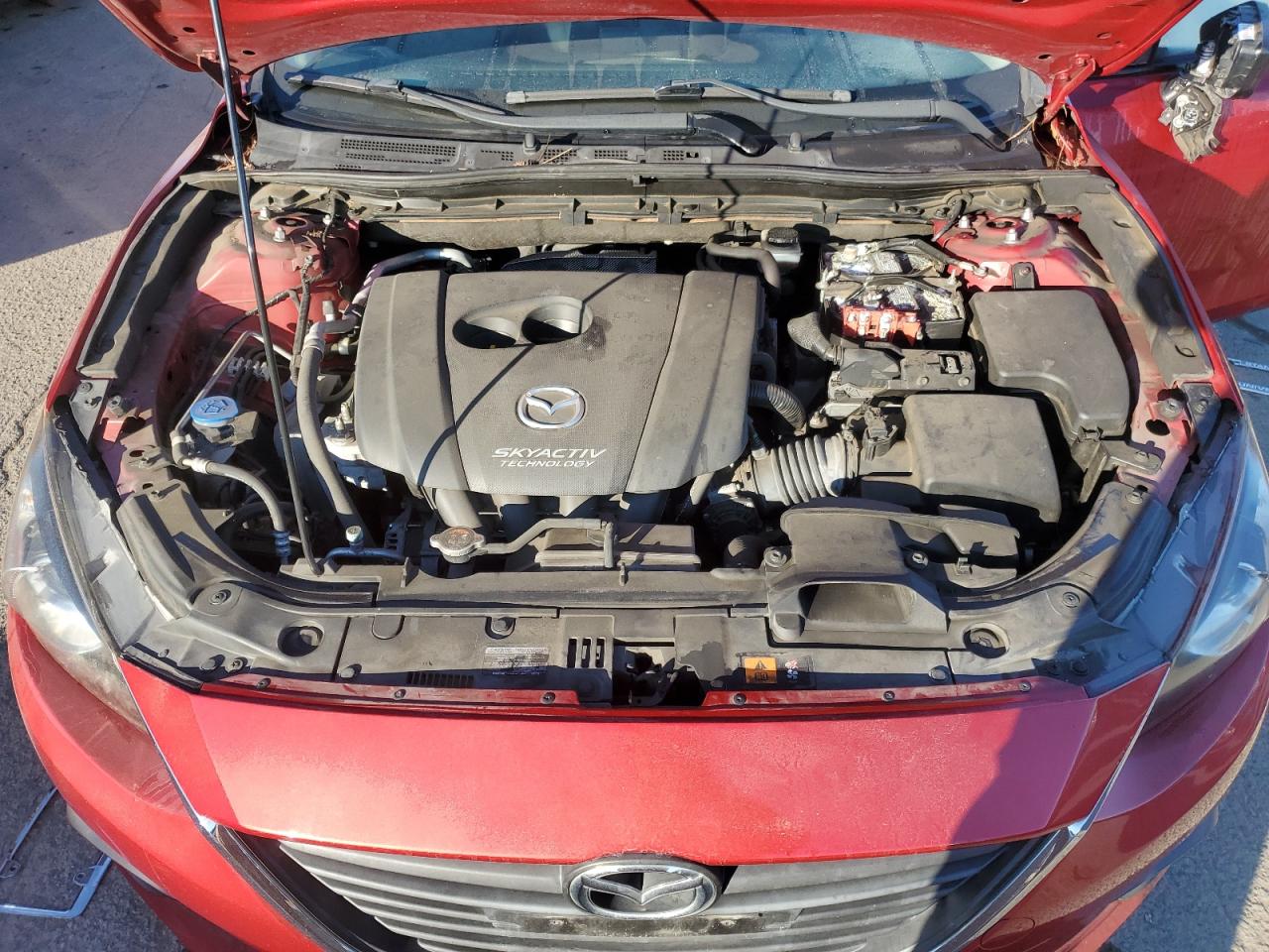 2014 Mazda 3 VIN JM1BM1K71E1165389 Copart auction photo, side damage thumbnail 11