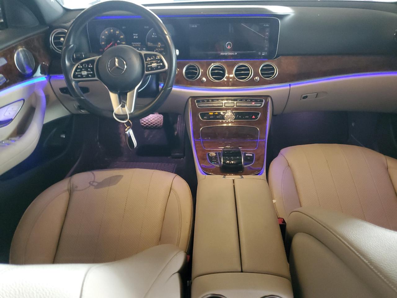 2020 Mercedes-Benz E-klasse VIN W1KZF8DB0LA840445 Copart auction photo, front end / rear end damage thumbnail 8