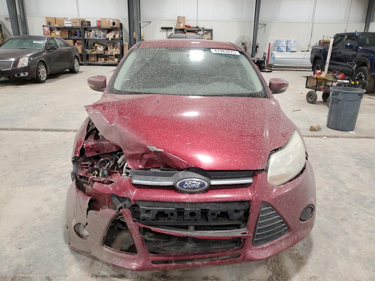 2014 Ford Focus VIN 1FADP3K28EL461567 Copart auction photo, all over damage thumbnail 5