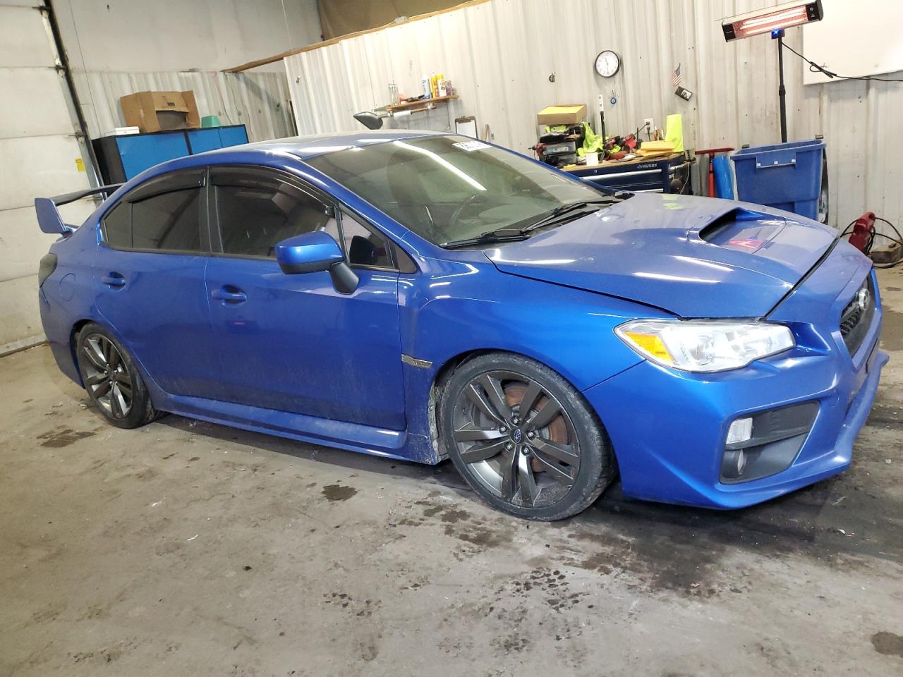 2017 Subaru WRX VIN JF1VA1E62H9834922 Copart auction photo, side / front end damage thumbnail 4