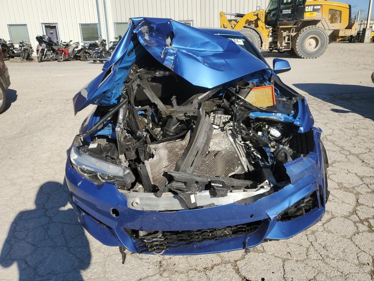 2014 BMW 4er VIN WBA3T3C57EJ876494 Copart auction photo, front end damage thumbnail 5