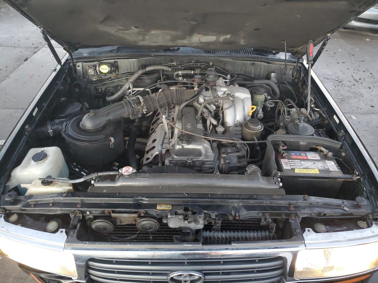 1997 Toyota Land Cruiser VIN JT3HJ85J7V0156824 Copart auction photo, front end damage thumbnail 12