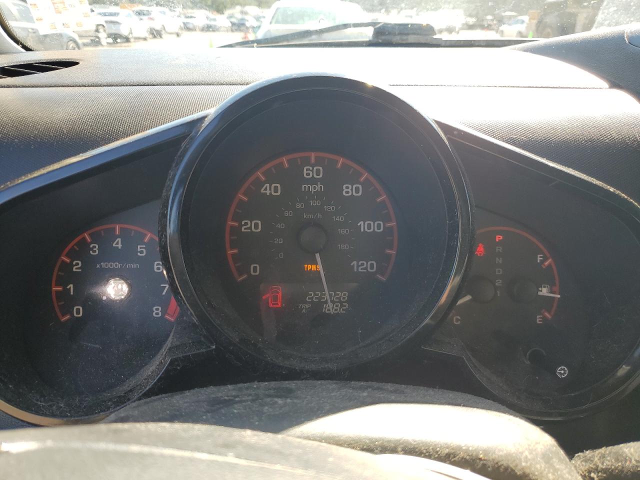2007 Honda Element VIN 5J6YH18987L005793 Copart auction photo, front end / side damage thumbnail 9