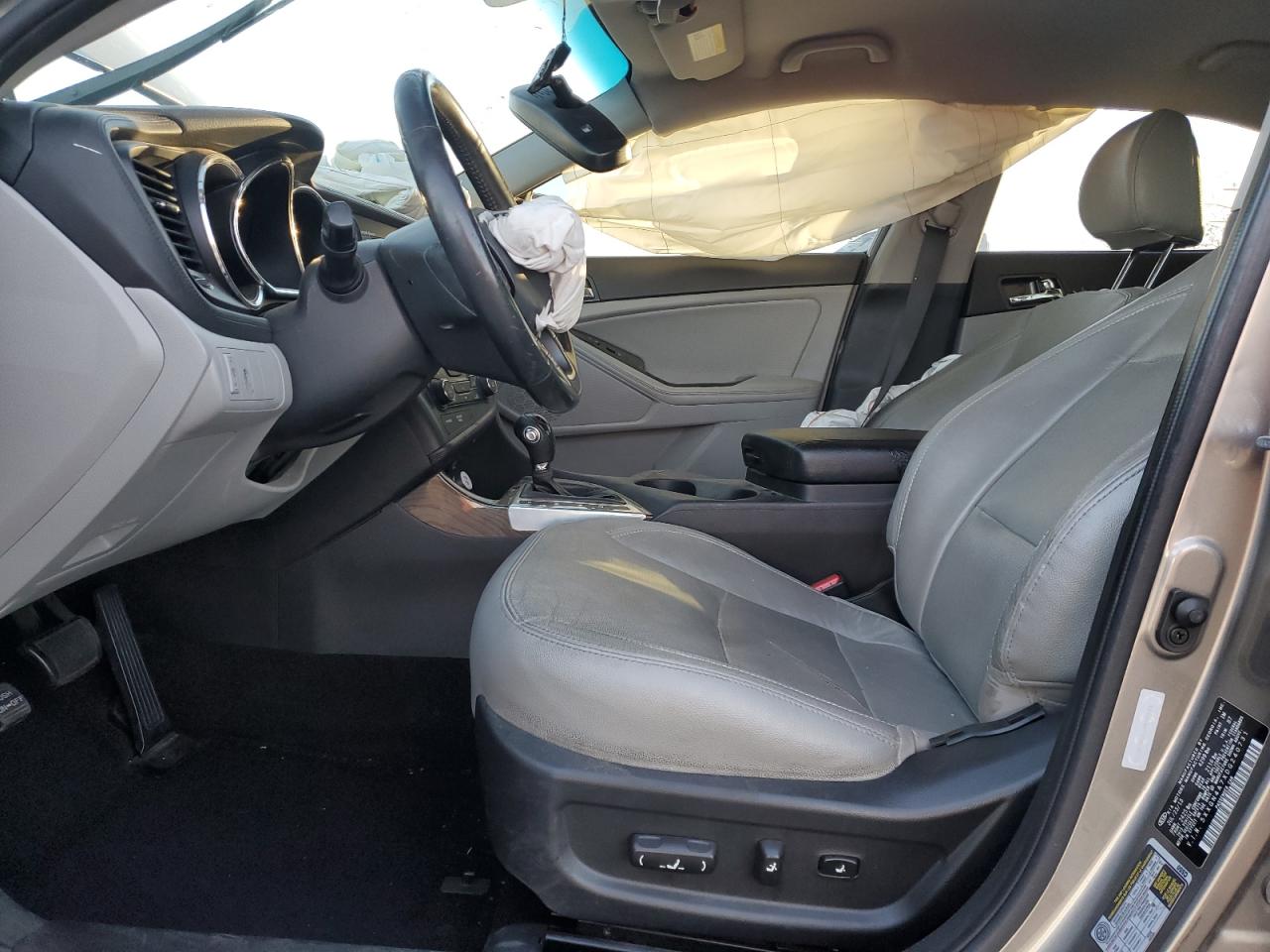 2013 KIA Optima VIN 5XXGN4A7XDG240731 Copart auction photo, front end damage thumbnail 7