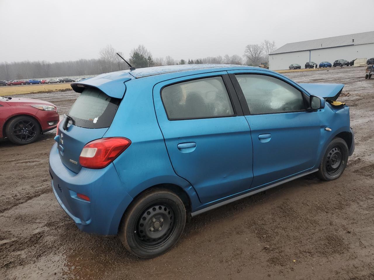 2019 Mitsubishi Mirage VIN ML32A3HJ7KH005451 Copart auction photo, front end damage thumbnail 3