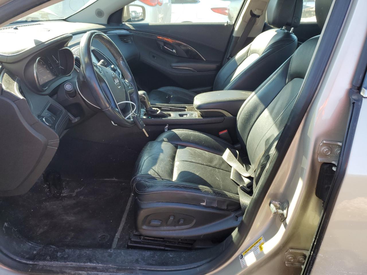 2014 Buick LaCrosse VIN 1G4GB5G37EF100733 Copart auction photo, front end / side damage thumbnail 7