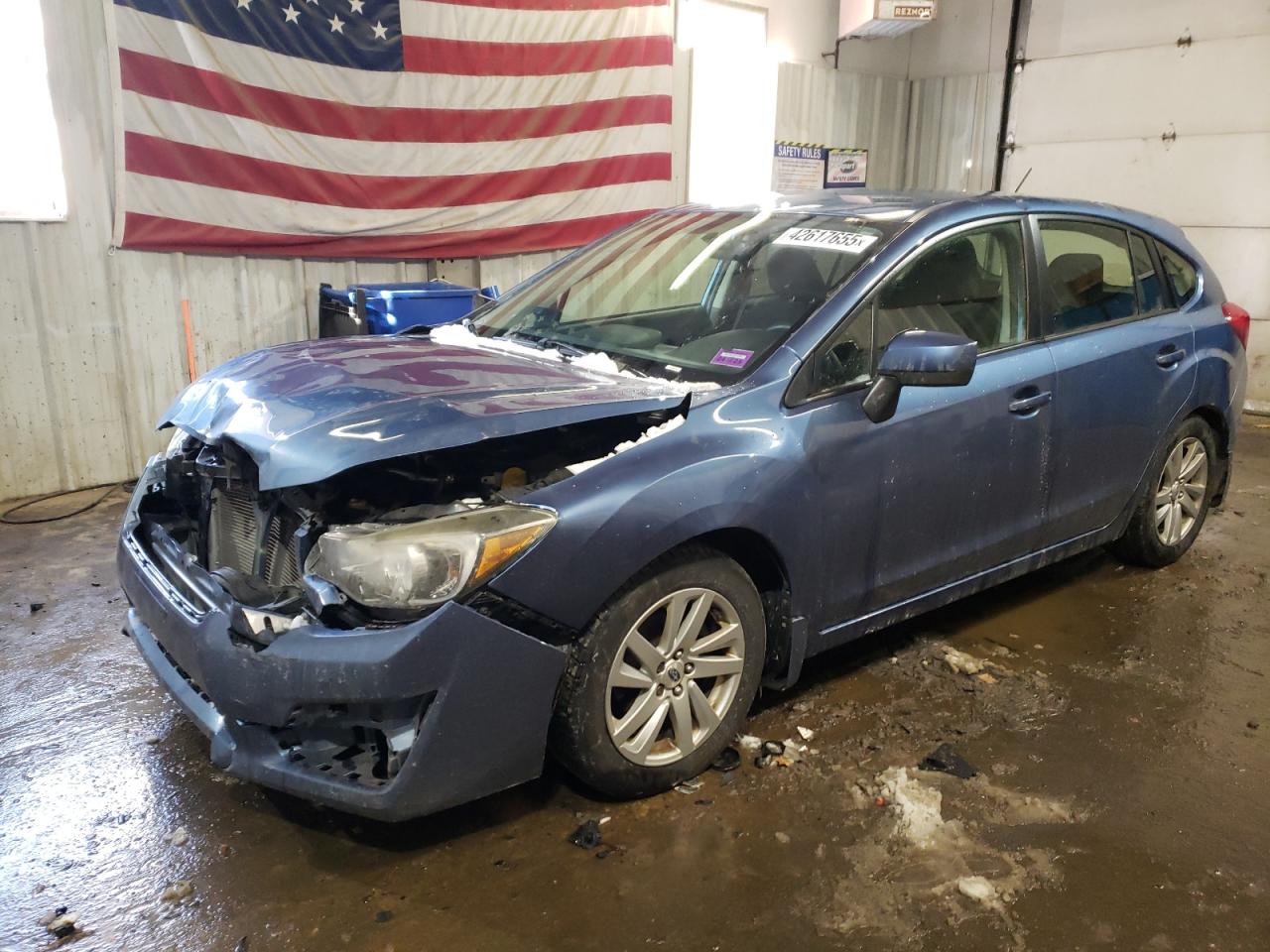 2015 Subaru Impreza VIN JF1GPAC64F8251619