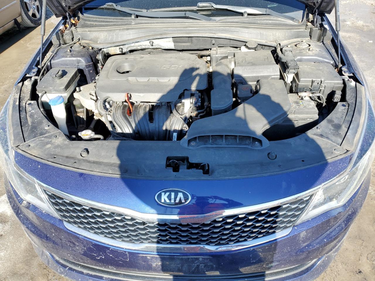 2017 KIA Optima VIN 5XXGU4L37HG154277 Copart auction photo, rear end damage thumbnail 11