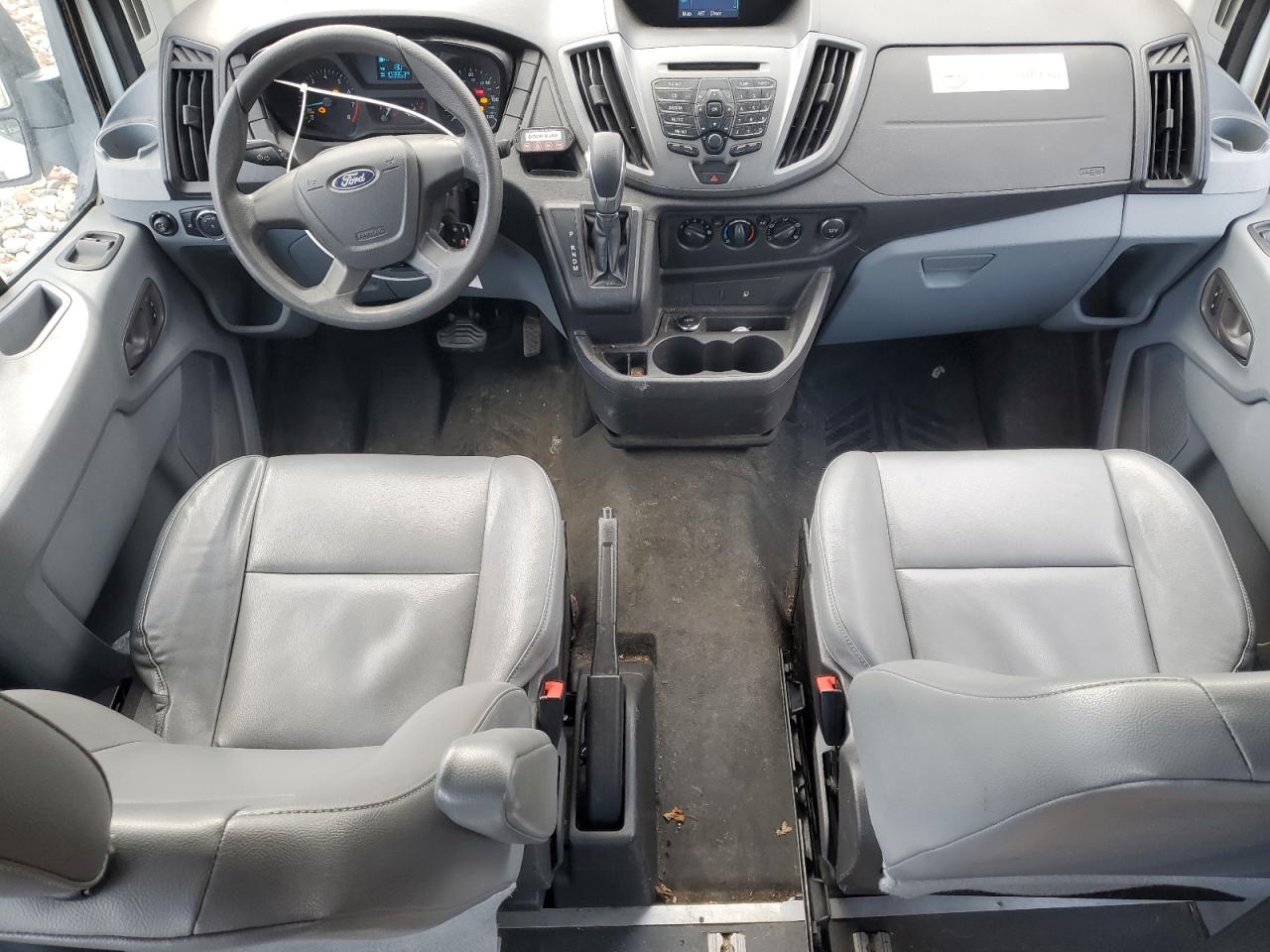 2015 Ford Transit VIN 1FDZX2XM5FKA67810 Copart auction photo, front end / side damage thumbnail 8