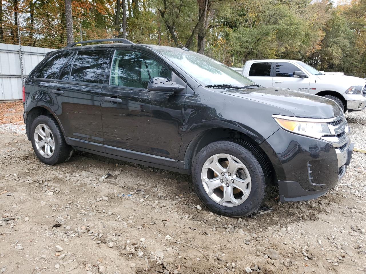 2014 Ford Edge VIN 2FMDK4GC9EBA98210 Copart auction photo, rear end / side damage thumbnail 4