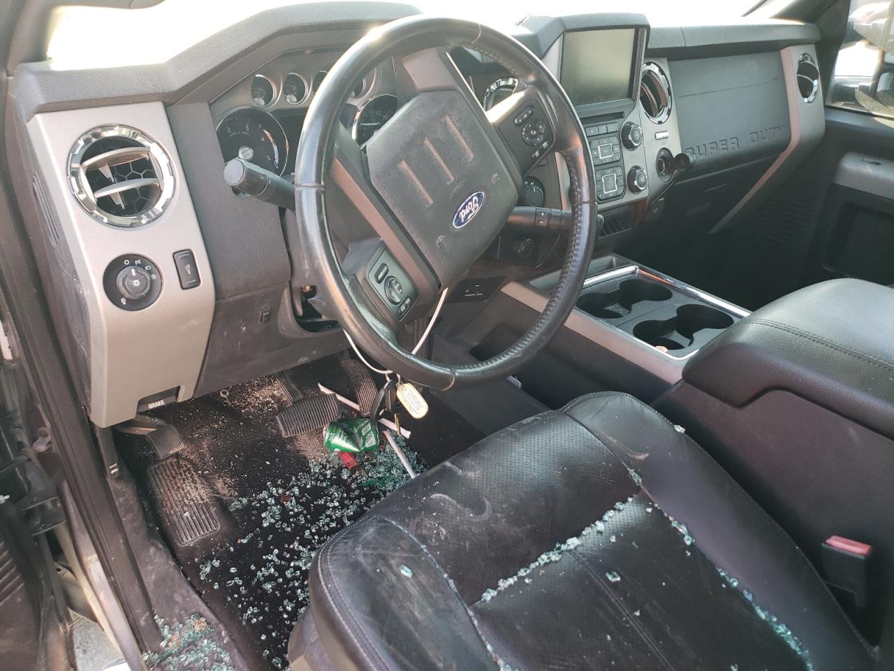 2013 Ford F350 VIN 1FT8X3DT6DEA29578 Copart auction photo, front end / side damage thumbnail 8