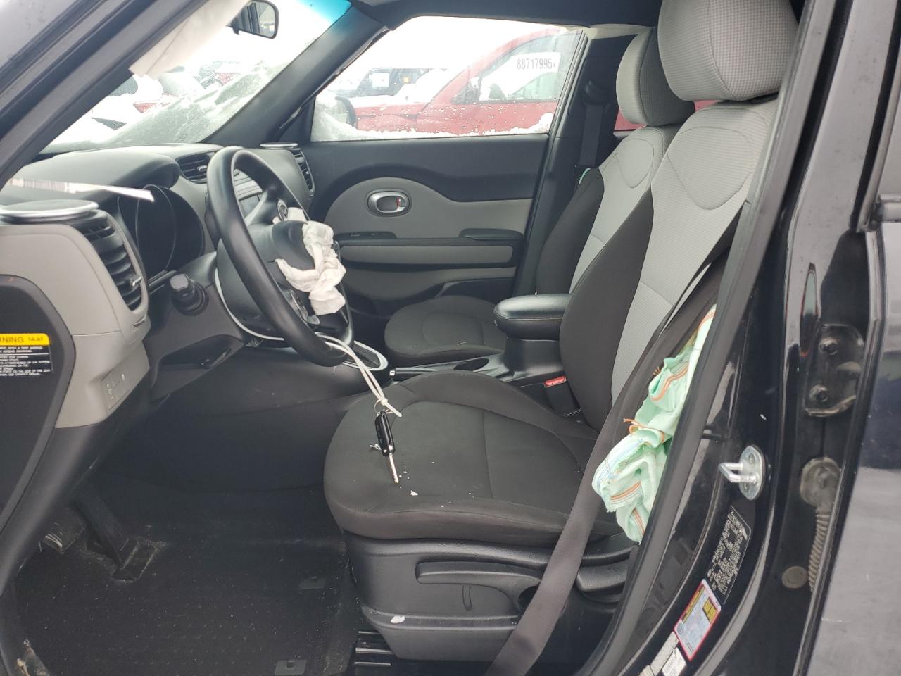 2016 KIA Soul VIN KNDJN2A2XG7401171 Copart auction photo, front end damage thumbnail 7