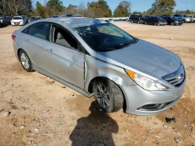 2014 Hyundai Sonata VIN 5NPEB4AC6EH838995 Copart auction photo, rollover damage thumbnail 11