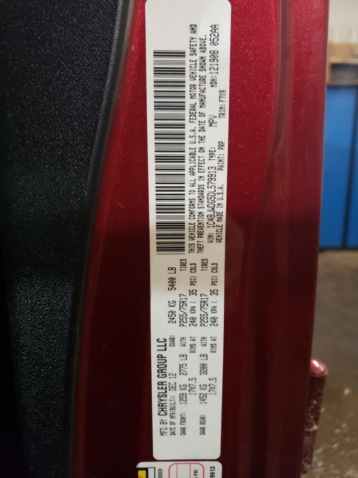 2013 Jeep Wrangler VIN 1C4BJWDG5DL579913 Copart auction photo, front end damage thumbnail 15
