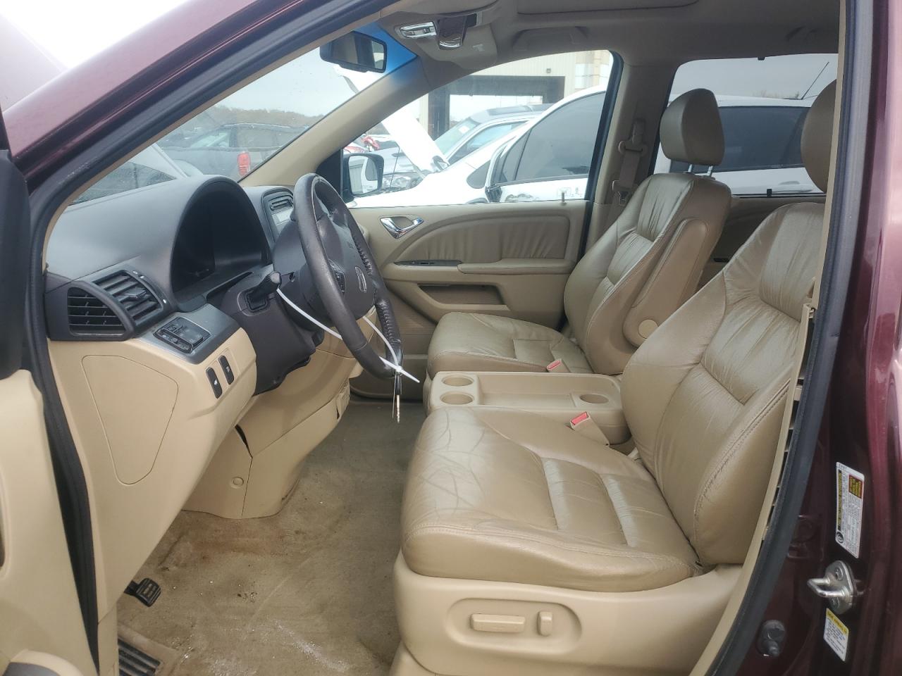 2010 Honda Odyssey VIN 5FNRL3H64AB108553 Copart auction photo, front end damage thumbnail 7