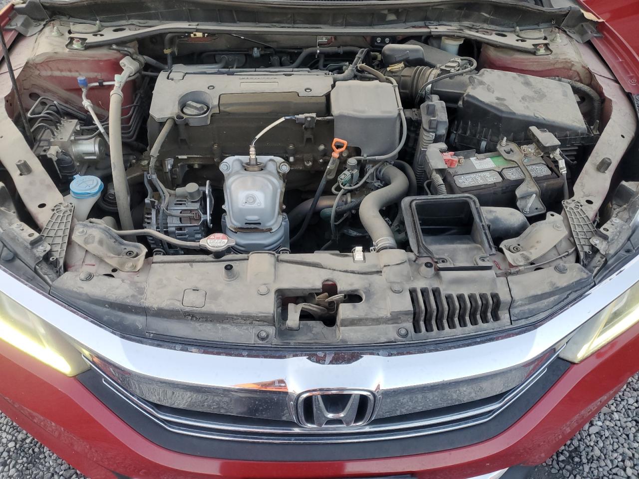 2017 Honda Accord VIN 1HGCR2F57HA153404 Copart auction photo, rear end damage thumbnail 11