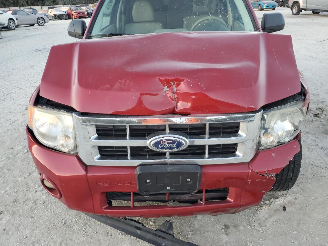 2010 Ford Escape VIN 1FMCU0DG5AKD42862 Copart auction photo, front end damage thumbnail 12
